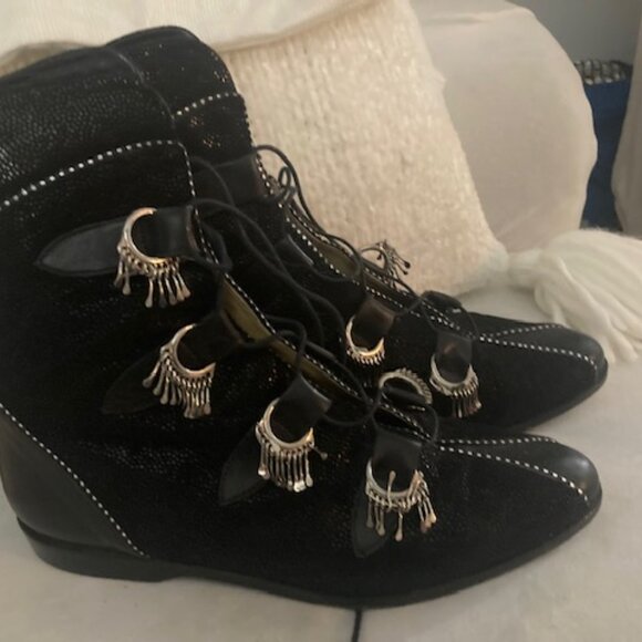 El Vaquero embellished booties - Picture 2 of 4